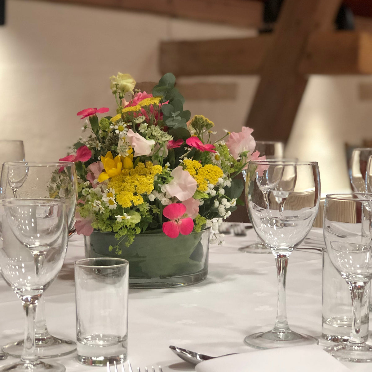 Classic table decorations