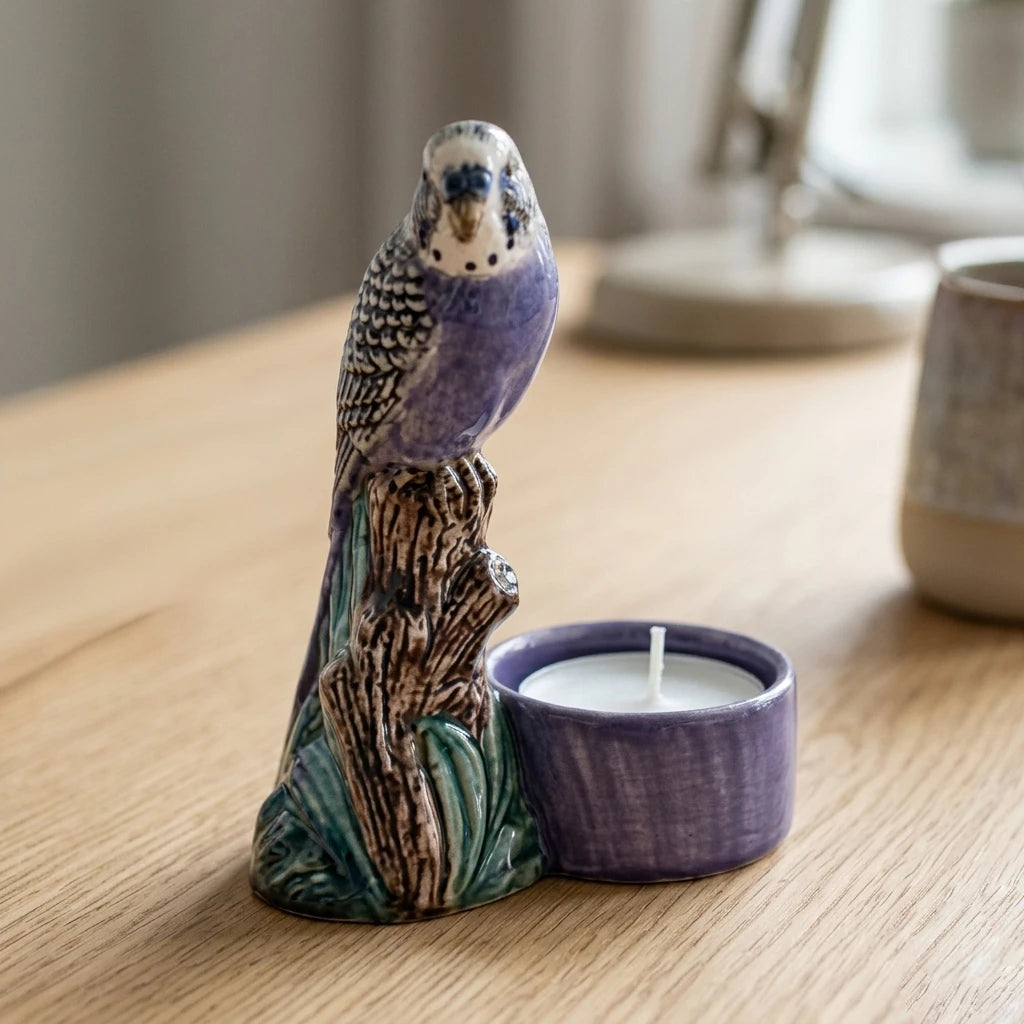 Undulat telysholder