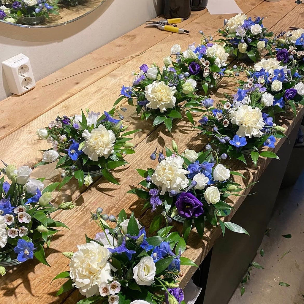 Classic table decorations