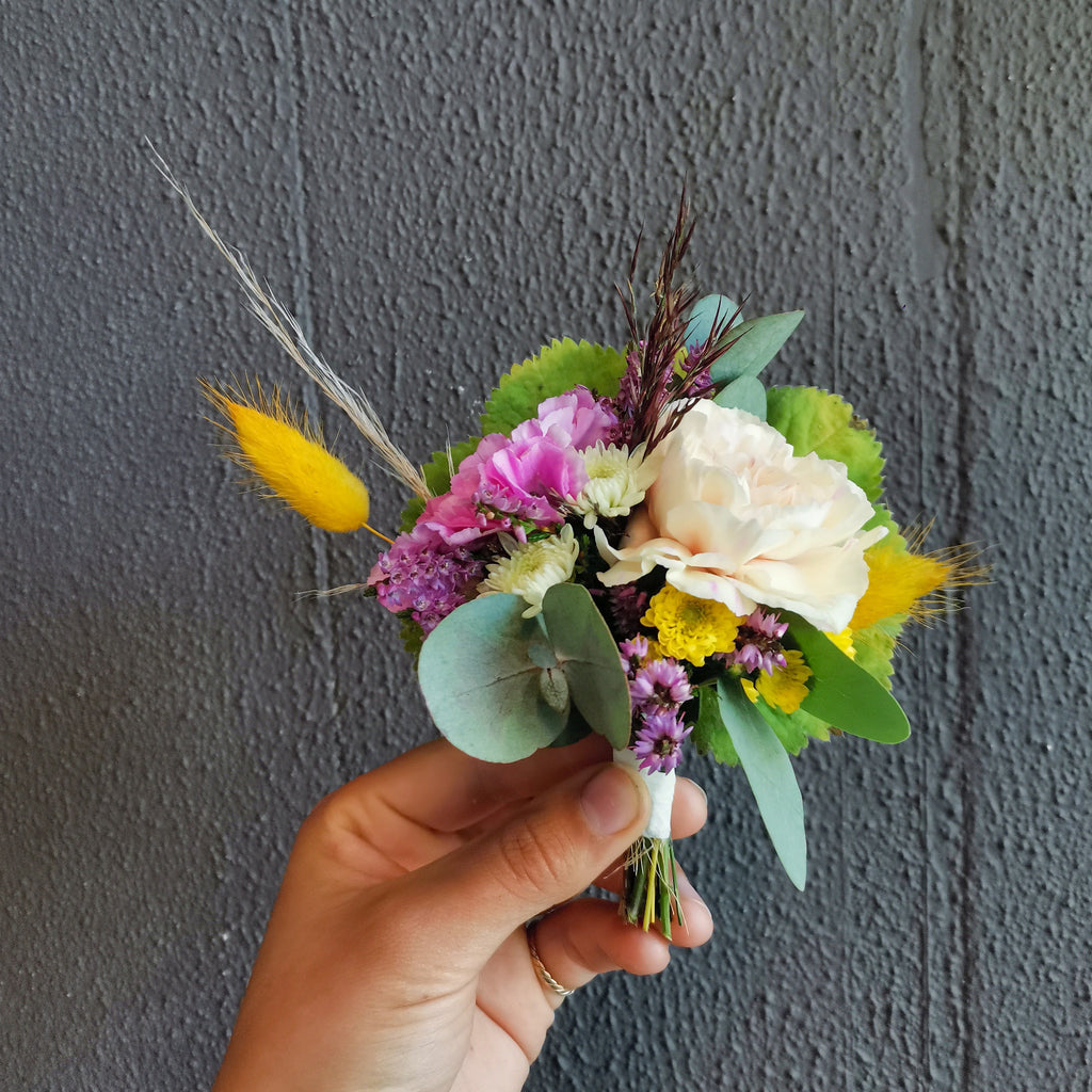 Knapphullsblomst (corsage)