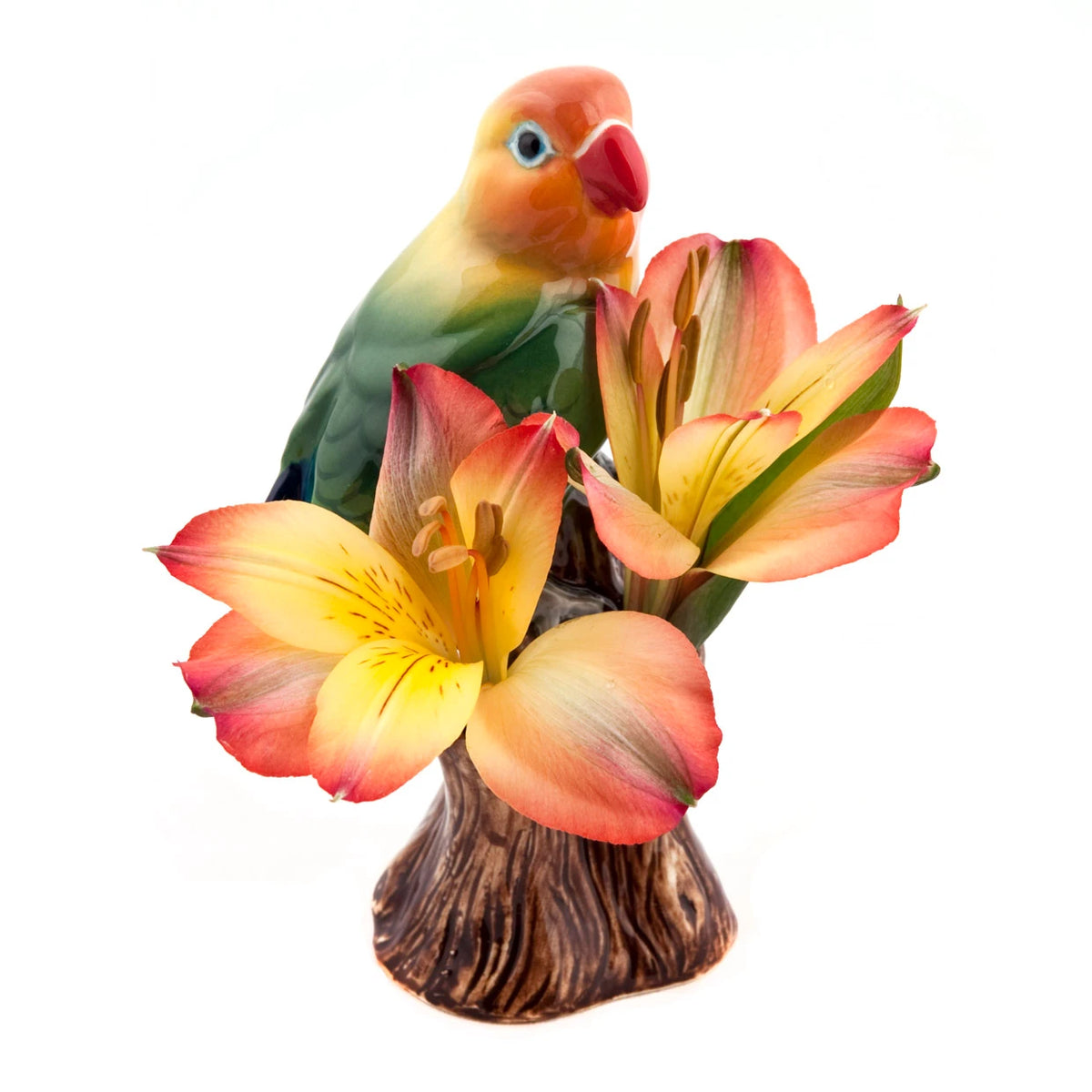 Dvergpapegøye vase mini