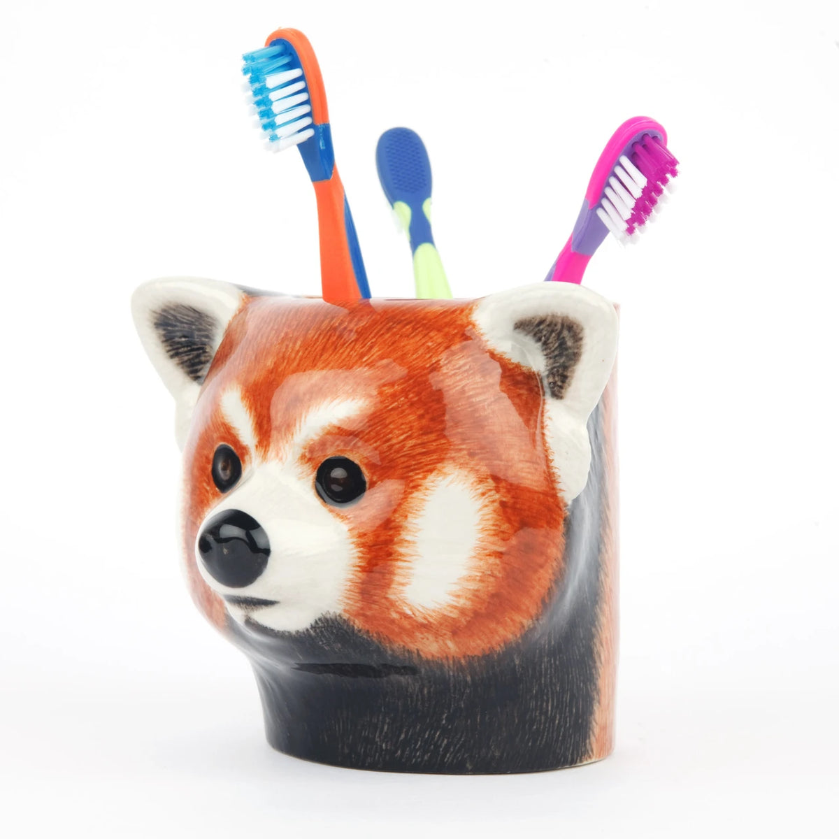 Rød panda vase