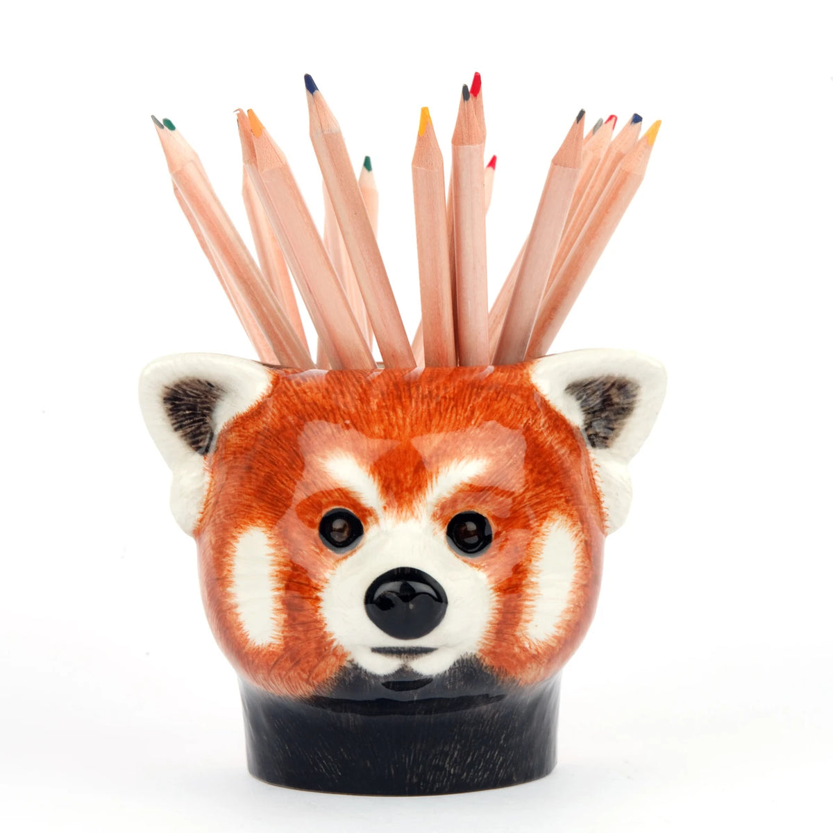 Rød panda vase