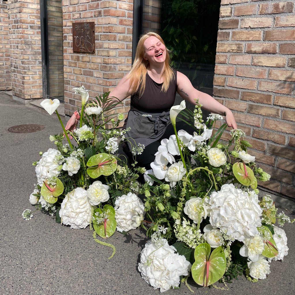 Standing floral arrangements