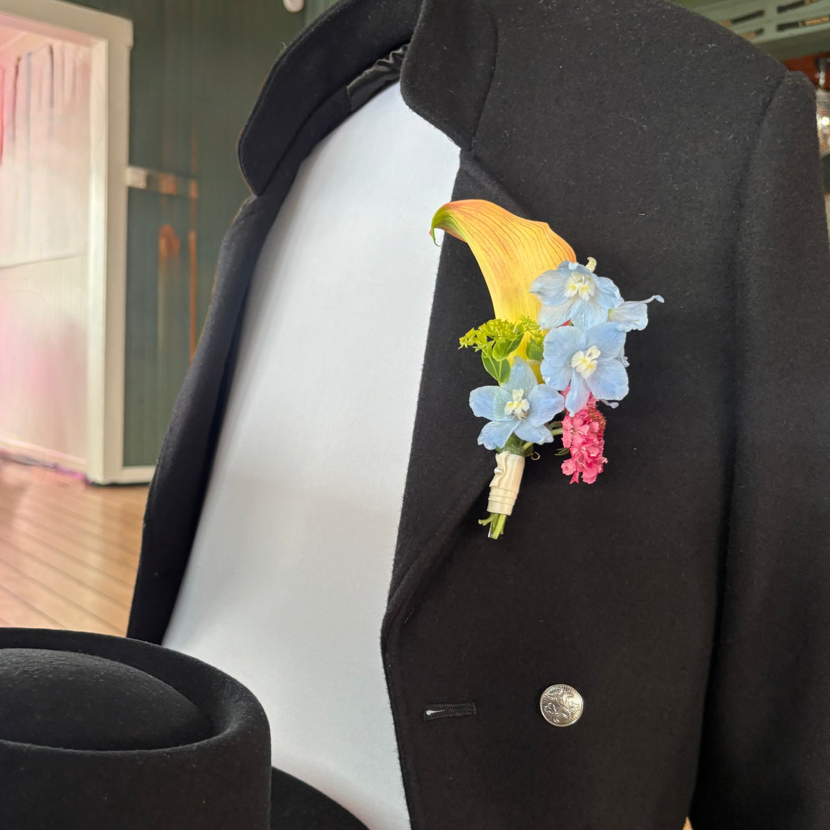 Knapphullsblomst (corsage)