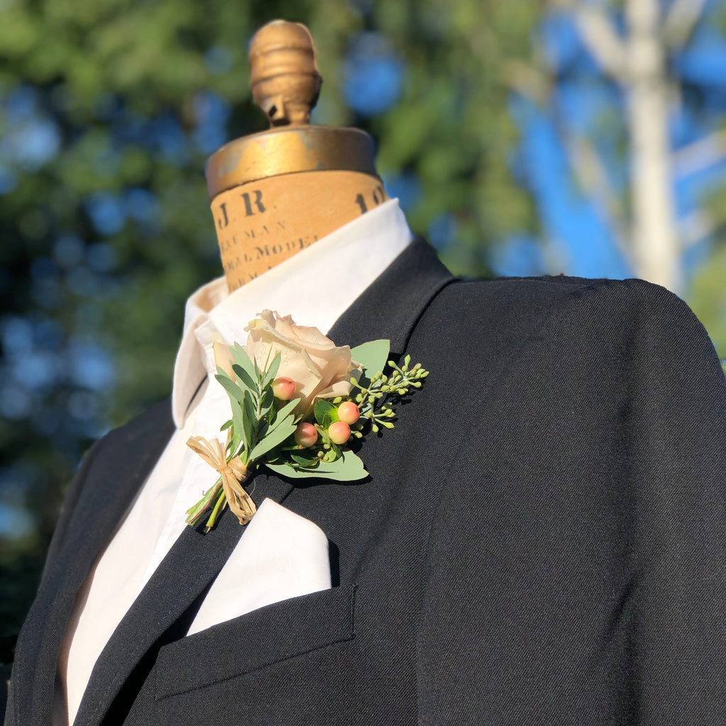 Knapphullsblomst (corsage)